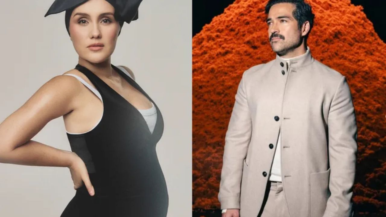 Poncho Herrera celebra a Dulce María por su segundo embarazo; y recuerda a su papá en Día de Muertos