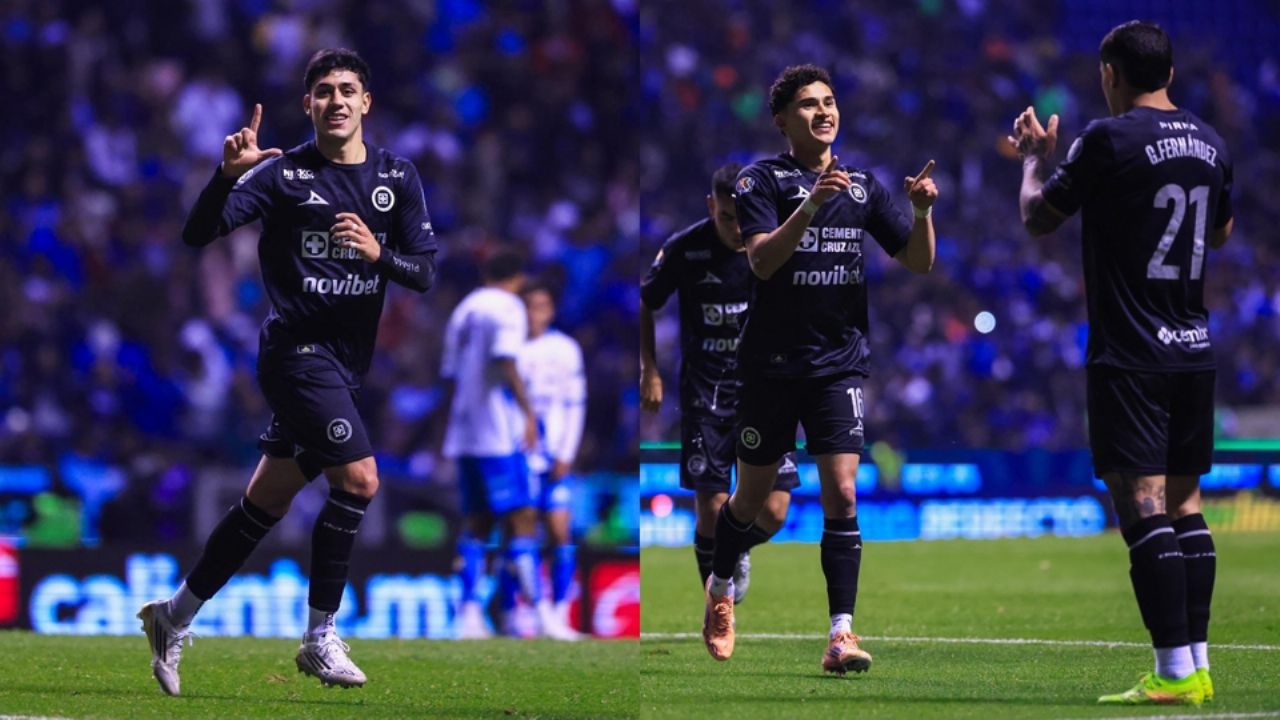 Cruz Azul golea al Puebla y se convierte en el superlíder provisional del Apertura 2025