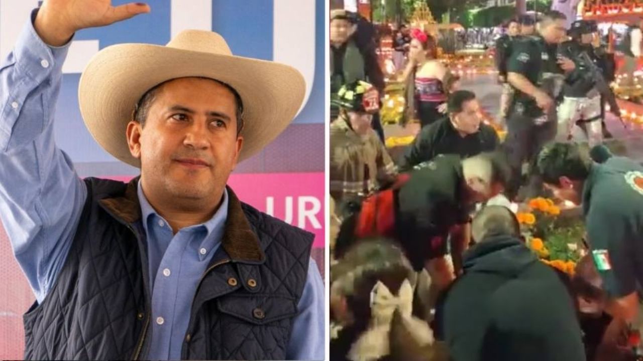 Ejecutan a balazos a Carlos Manzo durante evento público en Centro Histórico de Uruapan