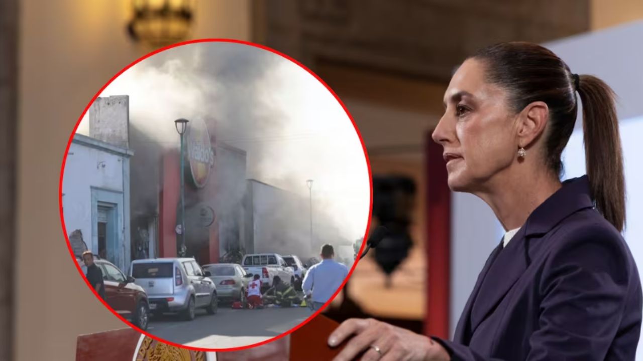 Sheinbaum sobre incendio de Waldo’s en Hermosillo que “la primera responsabilidad es de quien tiene un negocio”
