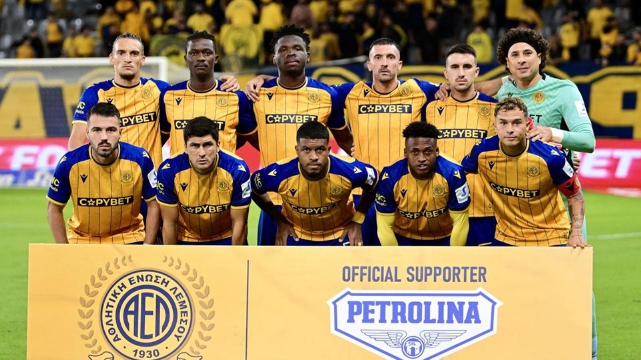 ‘Memo’ Ochoa imbatible; el mexicano es factor clave en la victoria del AEL Limassol sobre el Enosis Neon