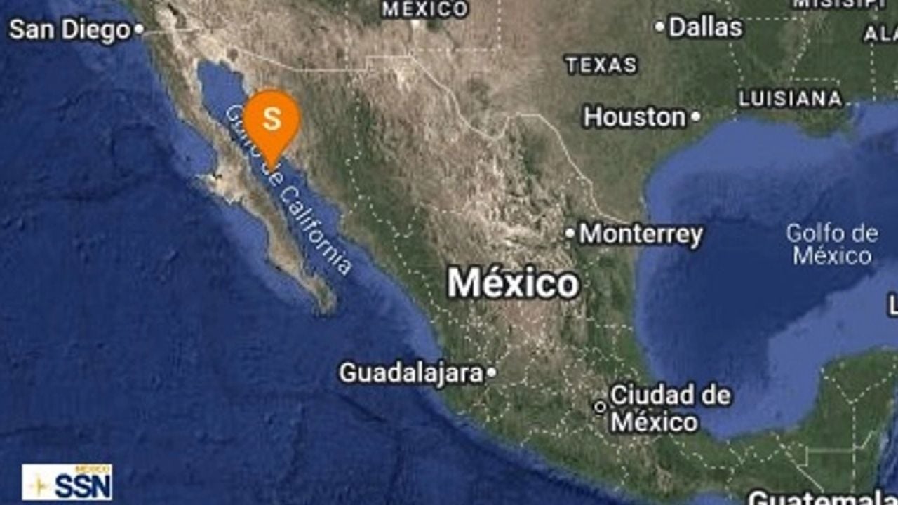 Nuevo sismo frente a Sonora: Tras sacudidas en Guaymas, reportan otro temblor de 4.1 en Baja California Sur