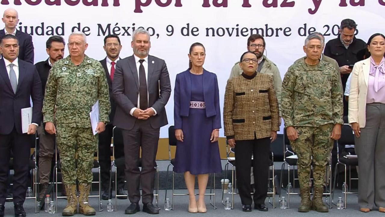 Presentan Plan Michoacán: Gabinete de Seguridad visitará varios municipios; desplegarán más de 10 mil elementos