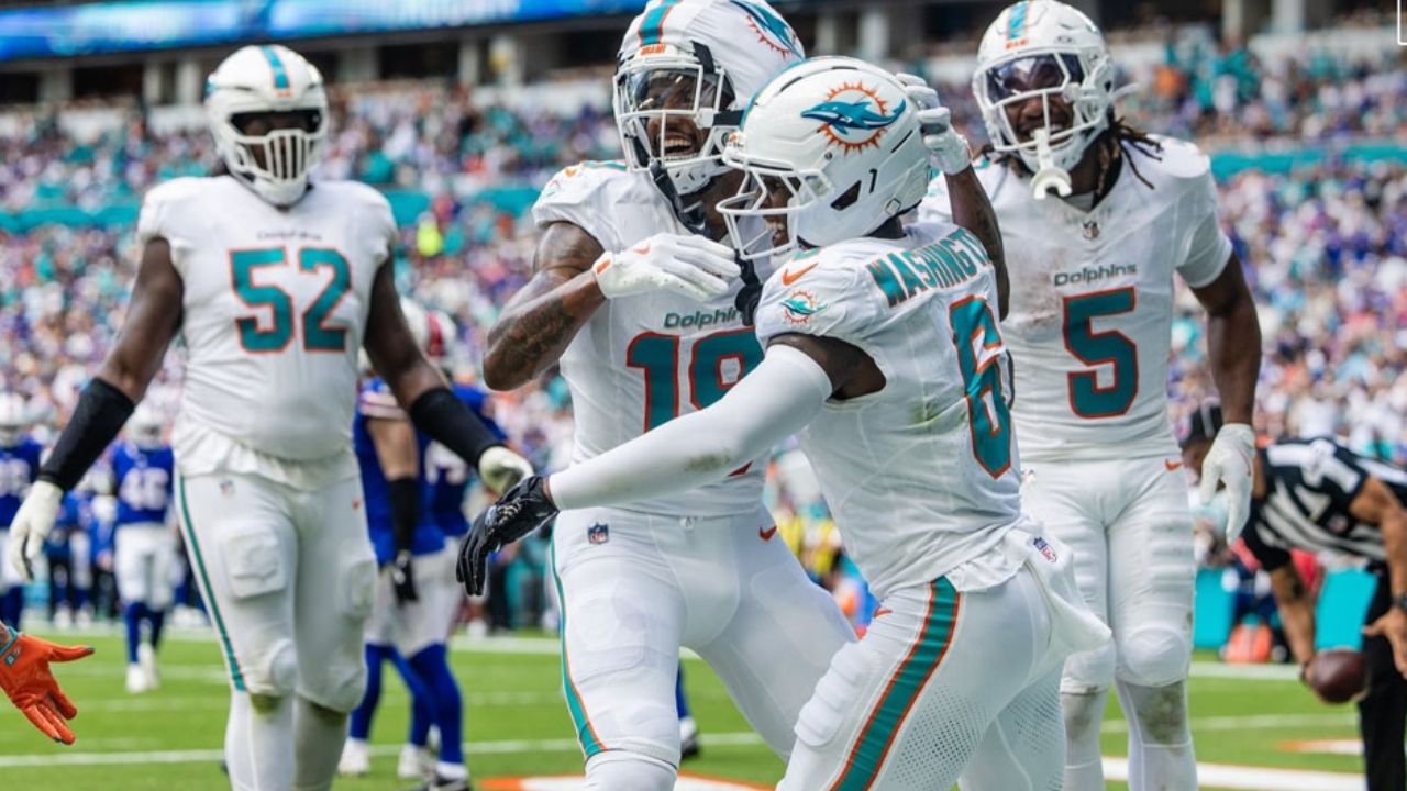 Por fin; Dolphins triunfan y ponen fin a su mala racha contra los Bills