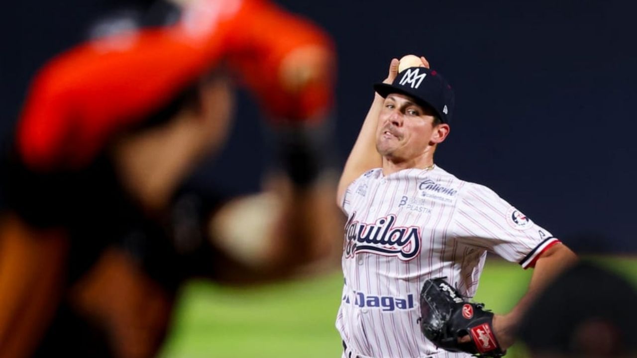 CJ Van Eyk es nombrado el Pitcher de la Semana en la Liga Arco Mexicana del Pacífico