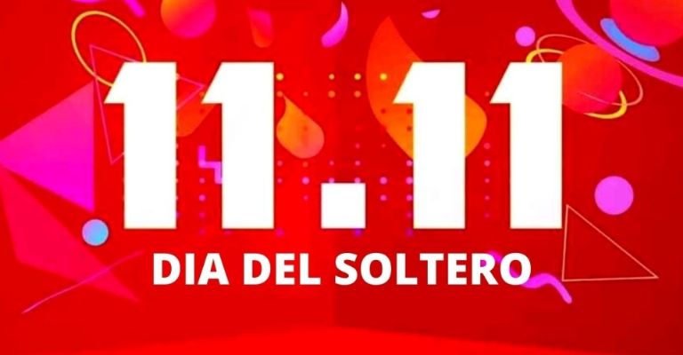 El número “1” simboliza una persona sola, y cuatro veces '1' (11/11) refuerzan esa idea de la soltería.