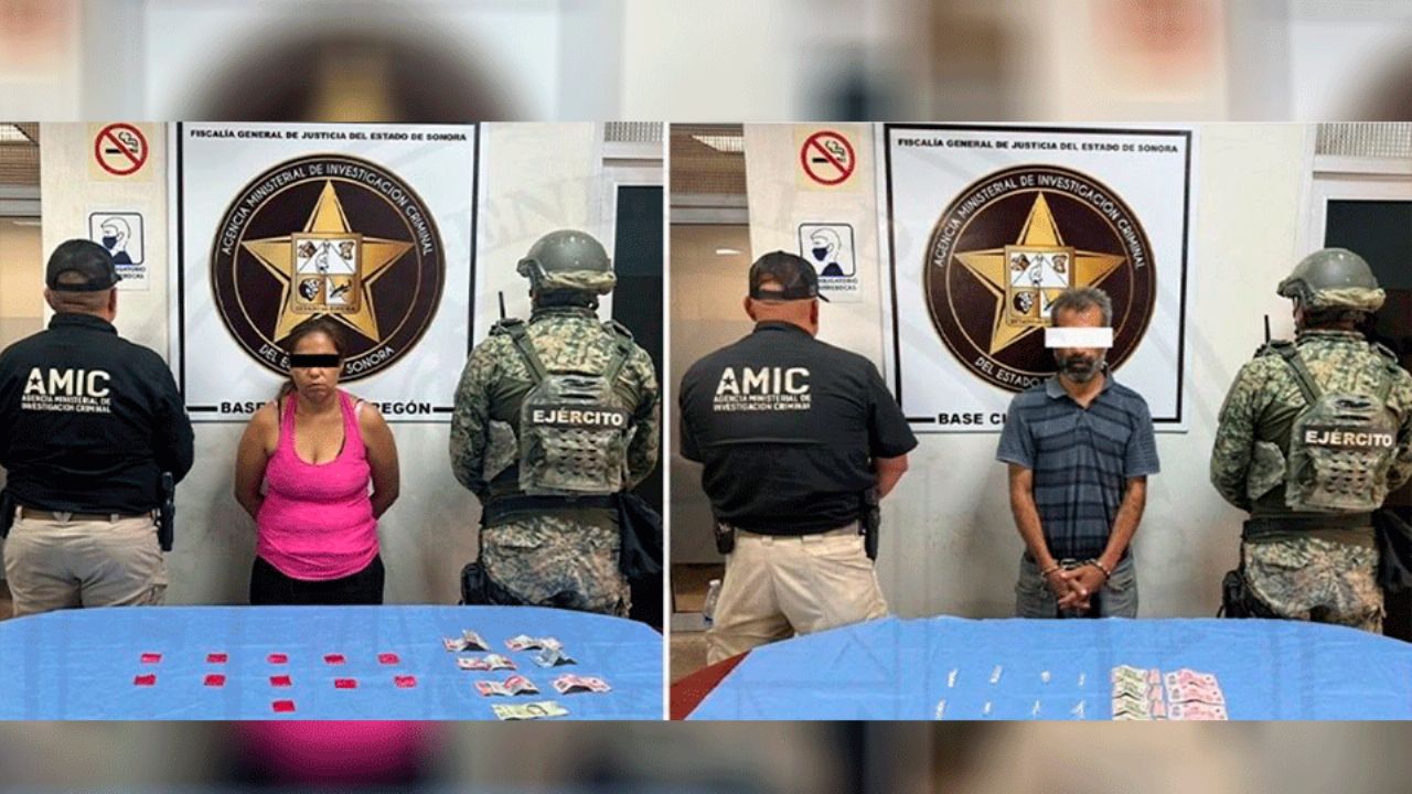 Operativos en Ciudad Obregón dejan dos detenidos con droga; uno de ellos tenía amplio historial criminal