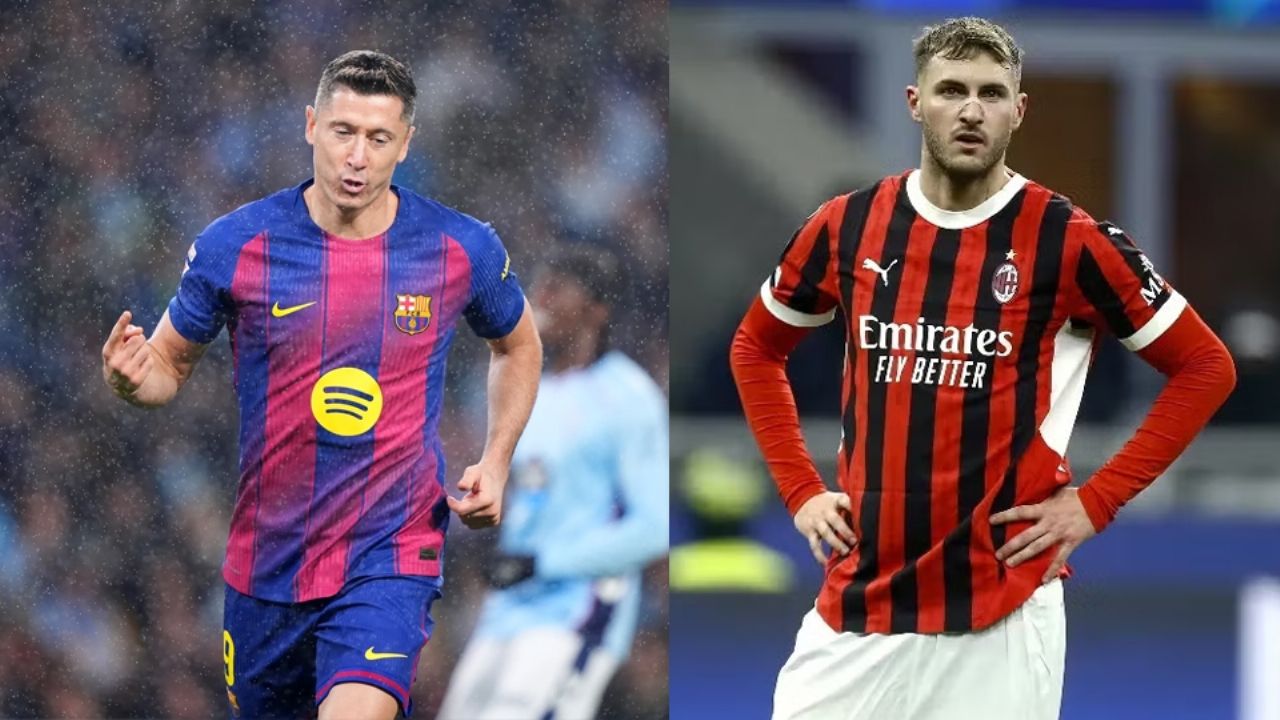 En peligro ‘Santi’ Giménez; AC Milan buscará firmar a Robert Lewandowski como reemplazo del mexicano