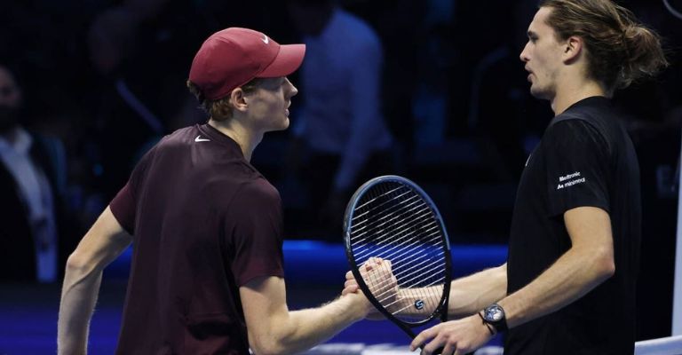 Sinner fue mucho mejor que Zverev