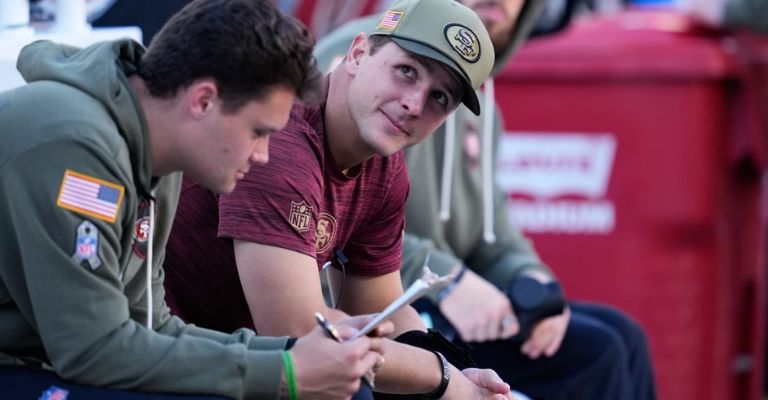 Purdy había estado limitado para entrenar