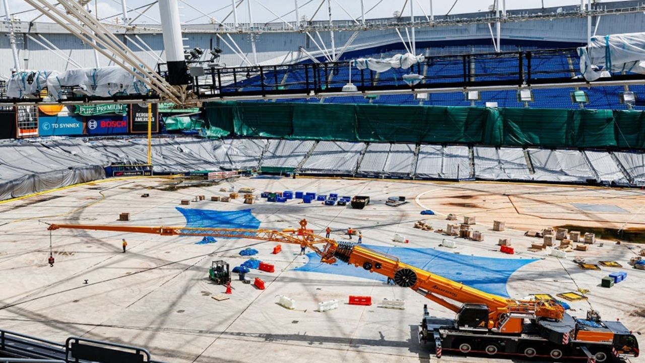Los Rays alistan su regreso al Tropicana Field para la campaña 2026 de MLB