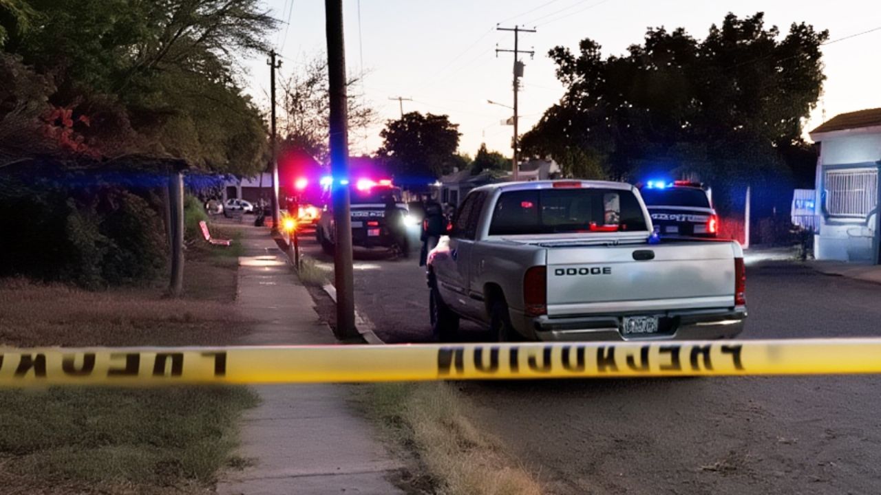 Ataque armado en Ciudad Obregón: Sicarios ejecutan a motociclista en la colonia Las Palmas