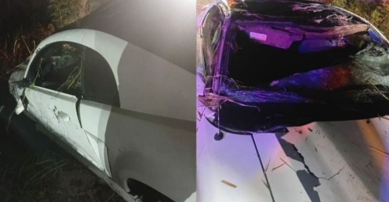 Muere joven al caer su vehículo al canal en Providencia en Ciudad Obregón