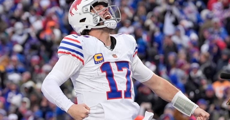 Allen jugó en 'modo bestia' ante Tampa Bay