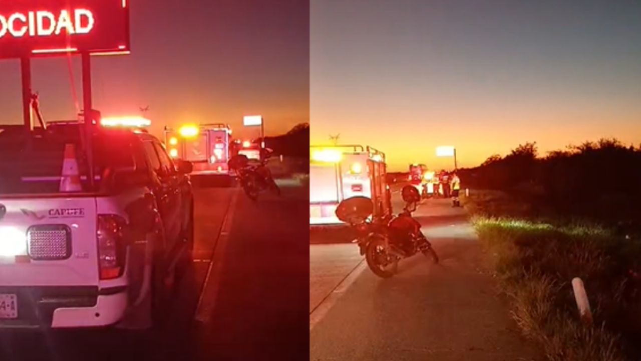 TRAGEDIA EN LA MÉXICO 15: Tremendo accidente en Loma de Guamúchil en Ciudad Obregón deja 8 lesionados