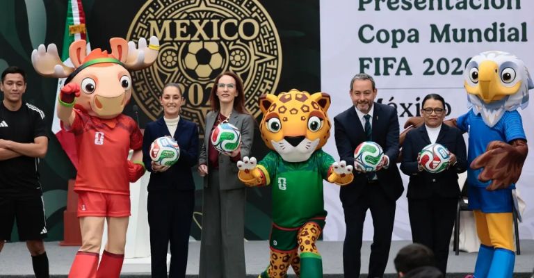 Sheinbaum desea suerte al 'Vasco' Aguirre y al Tri rumbo al Mundial 2026