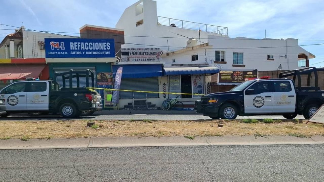Balacera en barbería de Culiacán: Sicarios irrumpen en un negocio y ejecutan al propietario