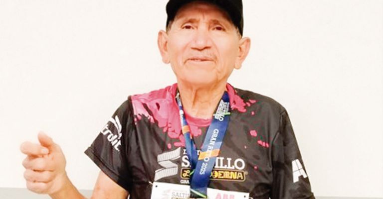 El maestro jubilado y un gran deportista