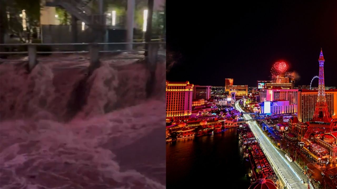 ¿Se cancela el Gran Premio de Las Vegas? Lluvias torrenciales inundan el circuito donde llegará la F1