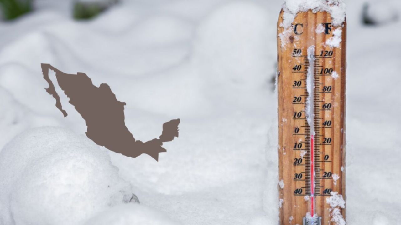 Confirman primera caída de nieve en 5 estados de México: Advierten heladas en todo el país