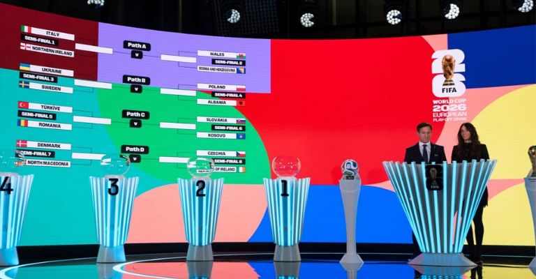 La FIFA organizó el sorteo de playoffs