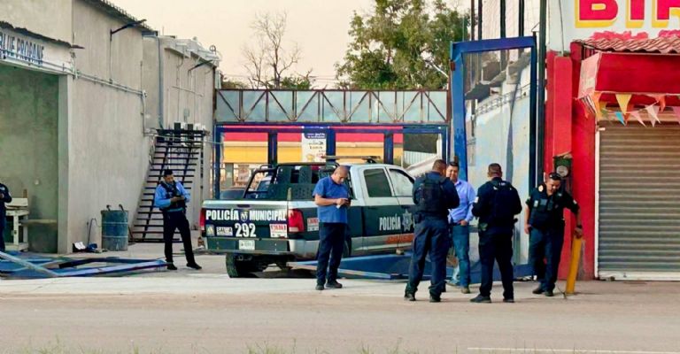 Patrulla de la Policía Municipal de Cajeme protagoniza accidente de tránsito al sur de Ciudad Obregón.