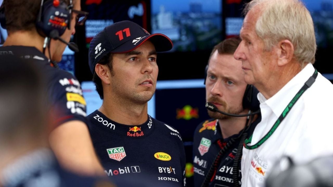 Hemut Marko arremete contra ‘Checo’ Pérez; el asesor de Red Bull vuelve a criticar al piloto mexicano