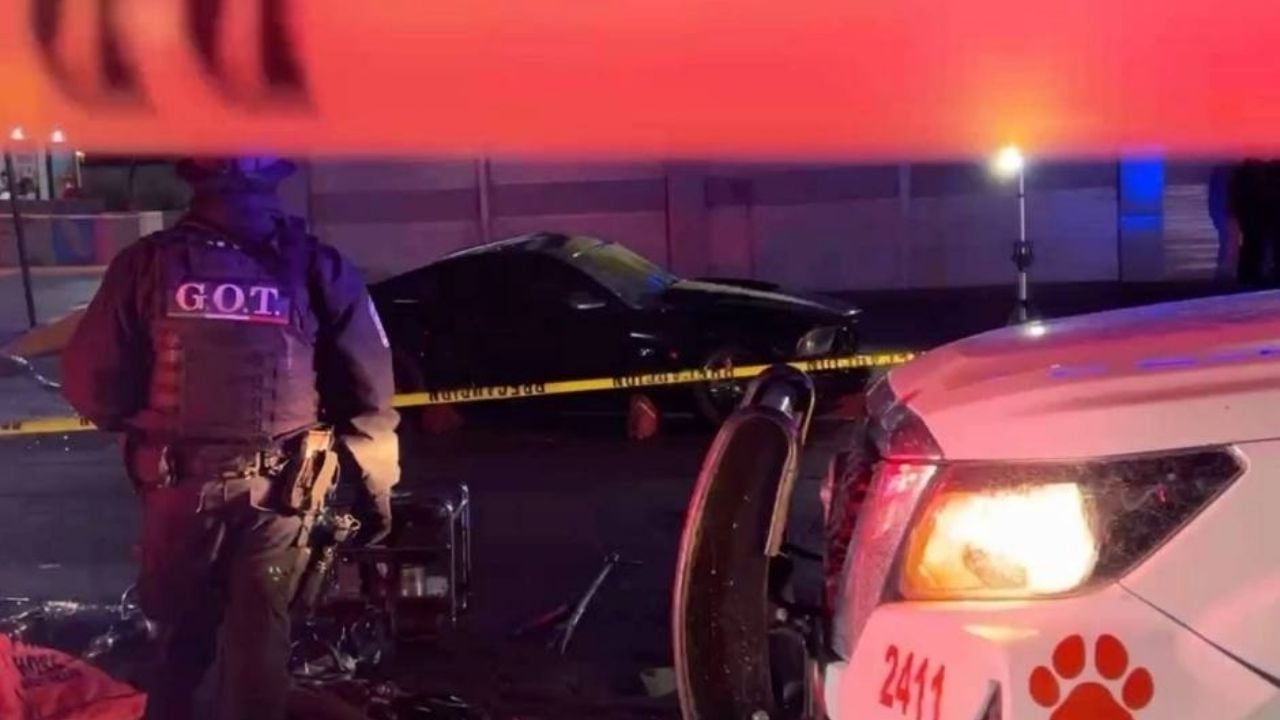 Choque entre automóvil deportivo y unidad de transporte de personal deja un muerto en Nogales