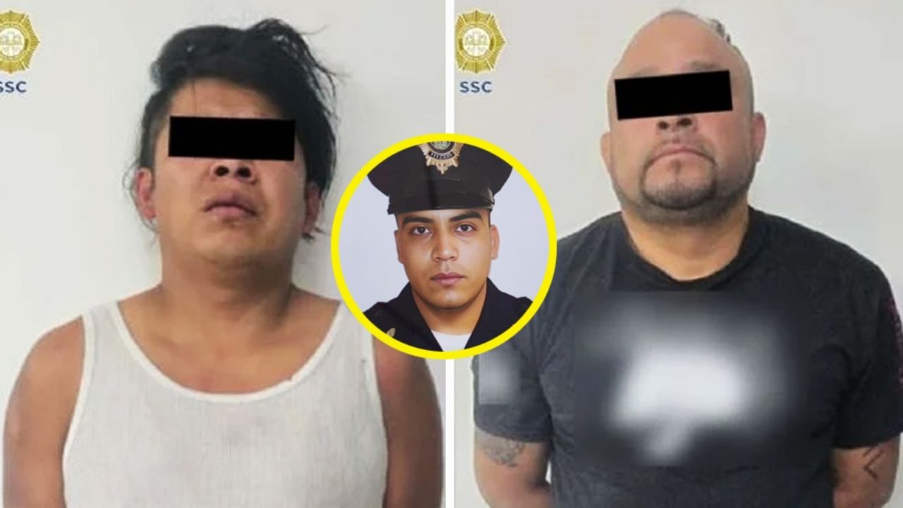 Lo desarmaron y lo ultimaron: Capturan a dos responsables del asesinato de policía en CDMX