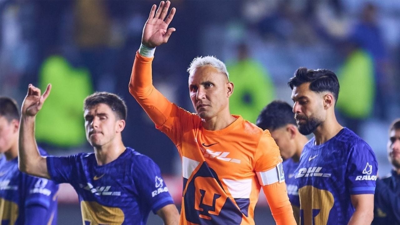 Keylor Navas reaparece tras haber sido eliminado con Pumas del Apertura 2025: “Es momento de descansar”