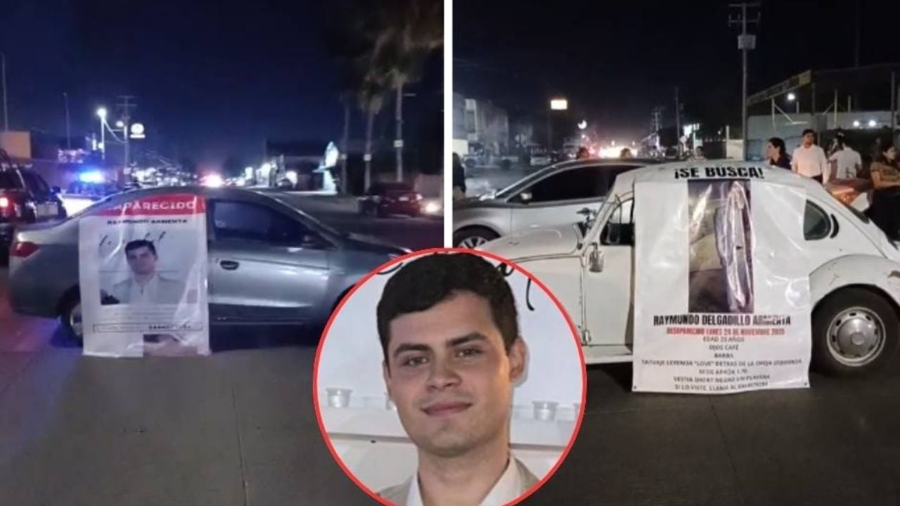 Cierran calles y exigen justicia para Raymundo, el estudiante ‘levantado’ en Ciudad Obregón