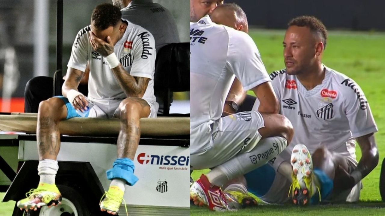 Neymar sufre una nueva lesión y tendrá que ser operado; se perdería el Campeonato Brasileño con Santos