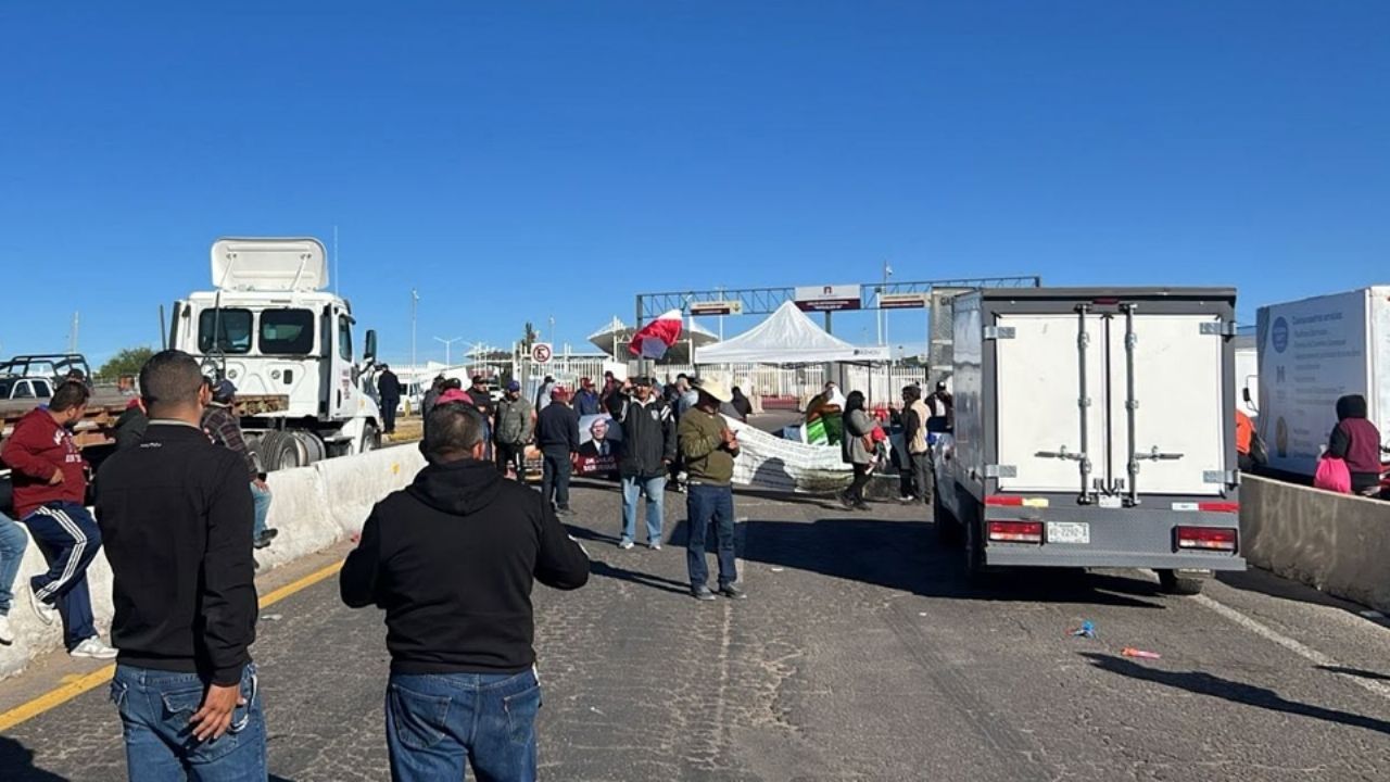 Bloqueo en Nogales: Productores y transportistas cierran por completo el Recinto Fiscal