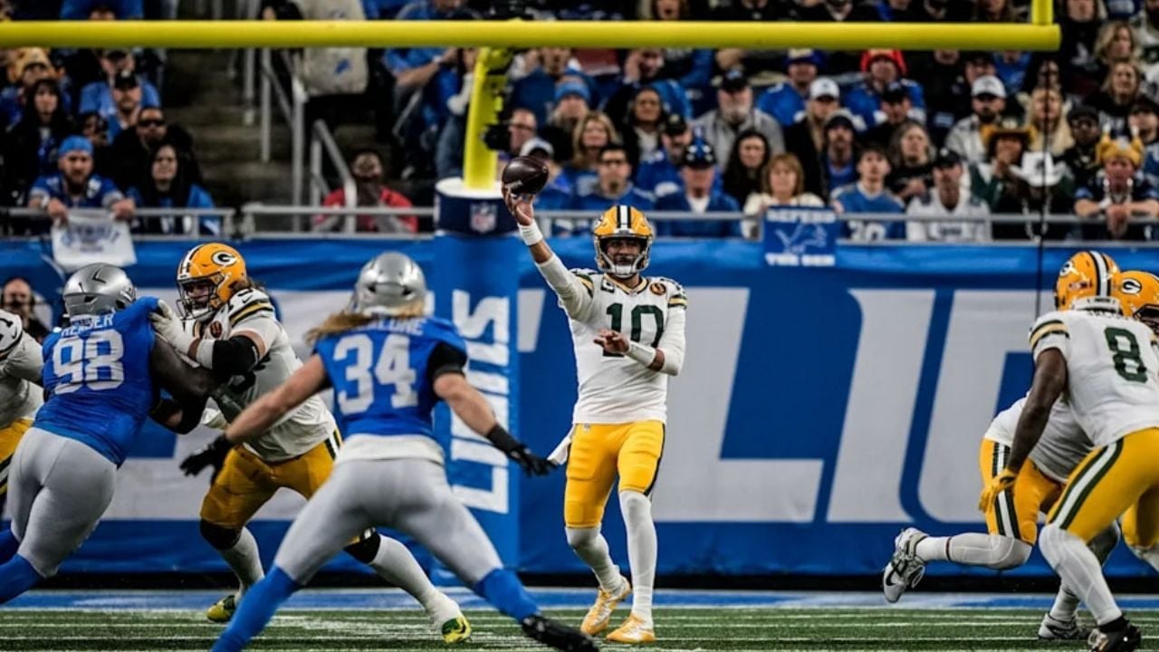 Jordan Love ‘brilla’ con 4 touchdowns y Packers derrotan 31-24 a Lions en duelo clave
