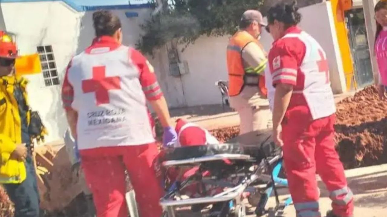 Tragedia en Sonora: Trabajador de 66 años queda SEPULTADO tras derrumbe de obra en Guaymas
