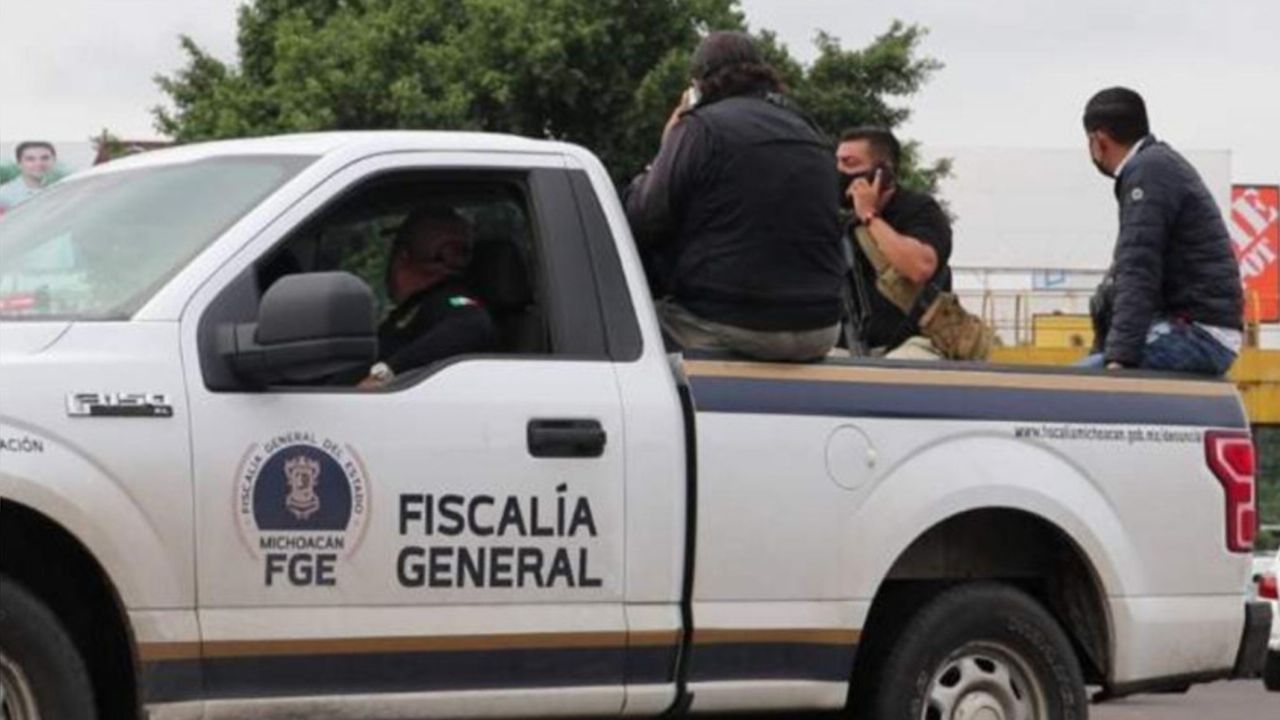 Abaten a agresor tras ataque a personal de la Fiscalía de Michoacán; reportan un agente herido