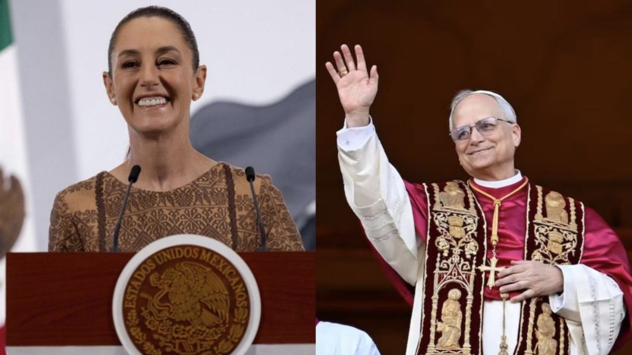 ¿El Papa León XIV viene a México? Sheinbaum confirma que busca llamada con el Vaticano