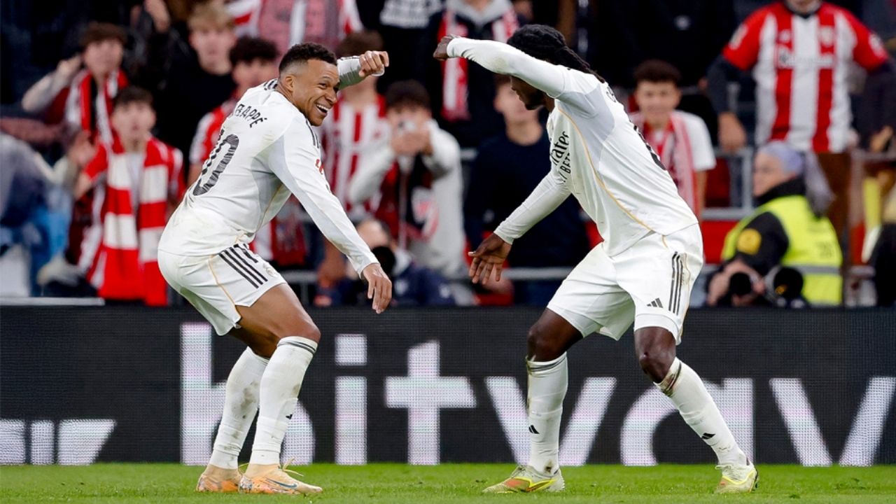 Con goleada, Real Madrid aplasta al Athletic y recorta la diferencia por el liderato de LaLiga