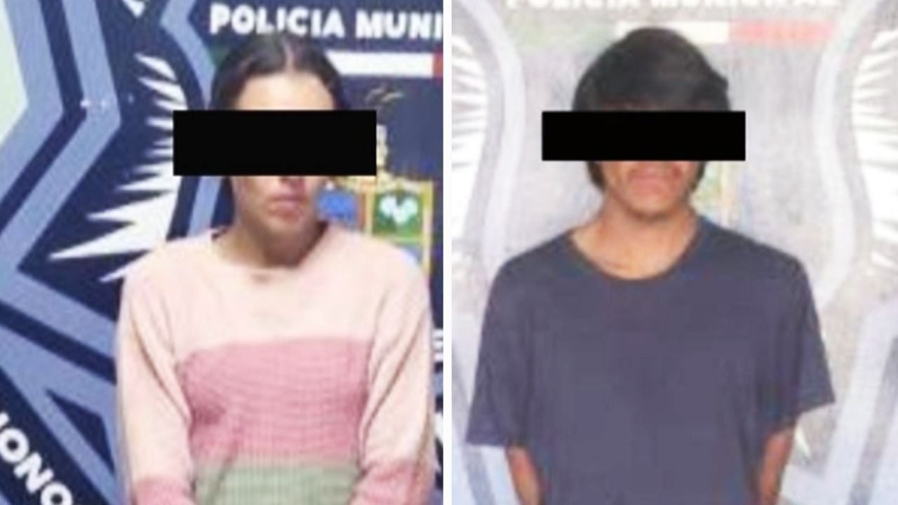 Detienen a hombre y mujer en Ciudad Obregón; les encontraron arma blanca y ropa robada