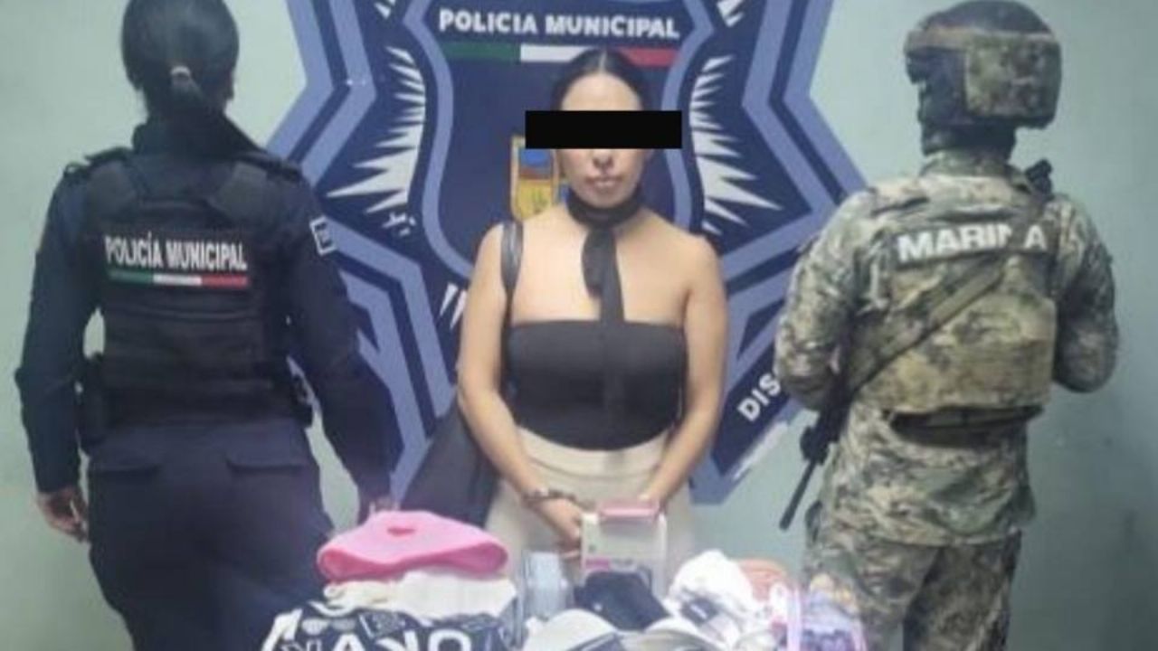 Le hallaron varios artículos: Cae otra joven por robo a tienda departamental en Ciudad Obregón