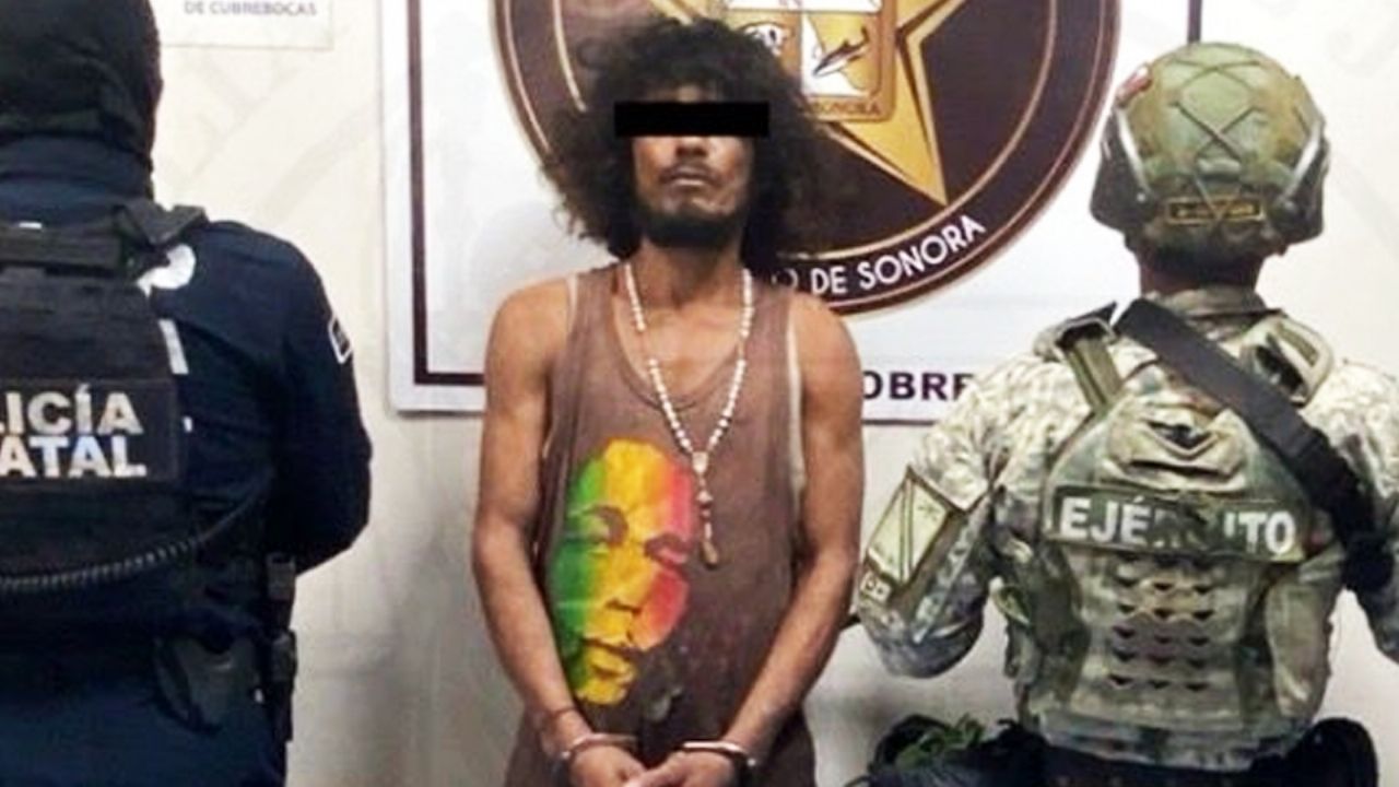 Cae el ‘Macumba’ con 34 envoltorios de droga en Ciudad Obregón; tiene largo historial criminal