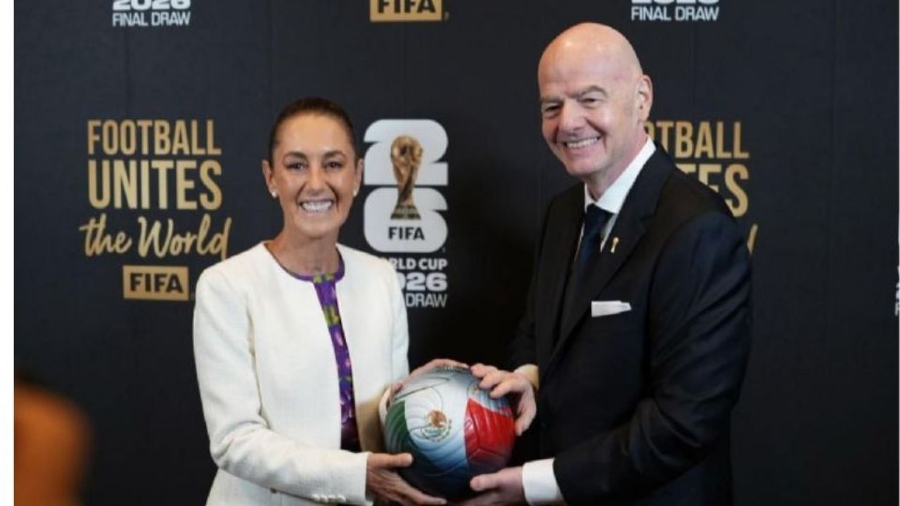 Sheinbaum asiste al Sorteo del Mundial 2026, Segob celebra aprobación de la Ley de Aguas y más en Top 3 México