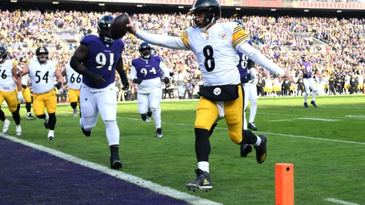 Pittsburgh Steelers bajan la cortina en Baltimore y Pittsburgh toma la cima de la AFC Norte