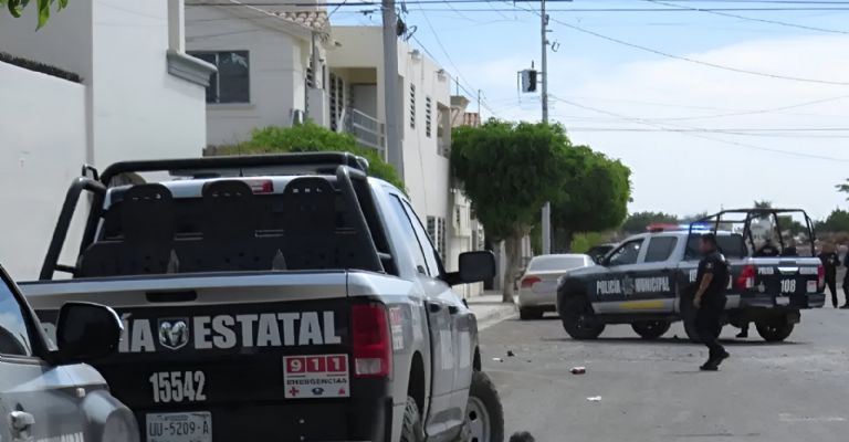 Autoridades locales atendieron el reporte sobre supuestos disparos en el fraccionamiento Casa Blanca.