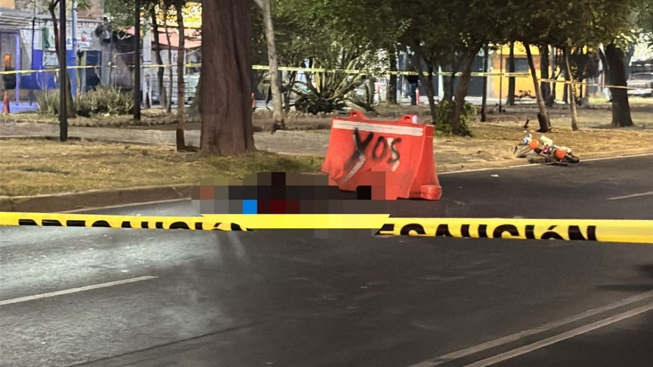 Mañana violenta en CDMX: Con 8 balazos, asesinan a un hombre en plena vía pública