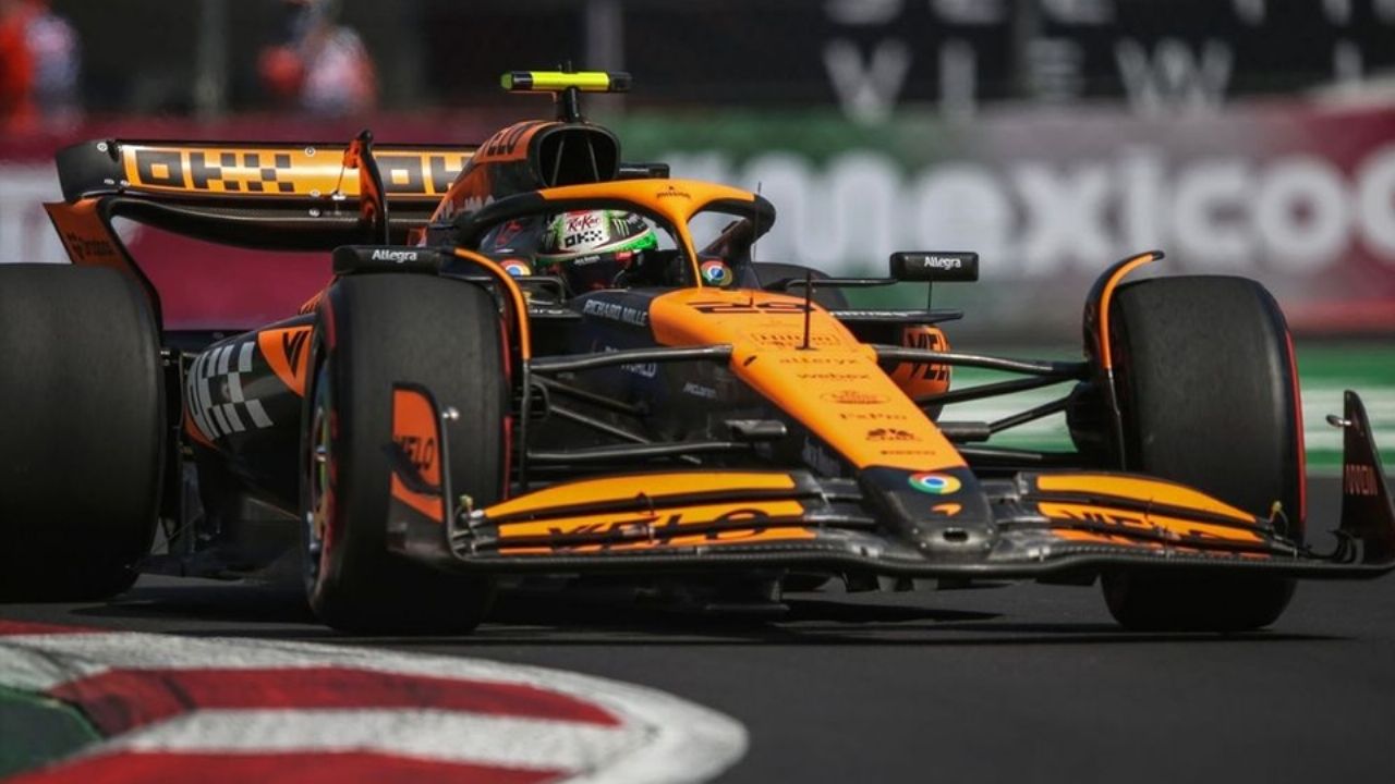 Patricio O’Ward cierra actividades en el 2025 conduciendo el McLaren Campeón de la Fórmula 1