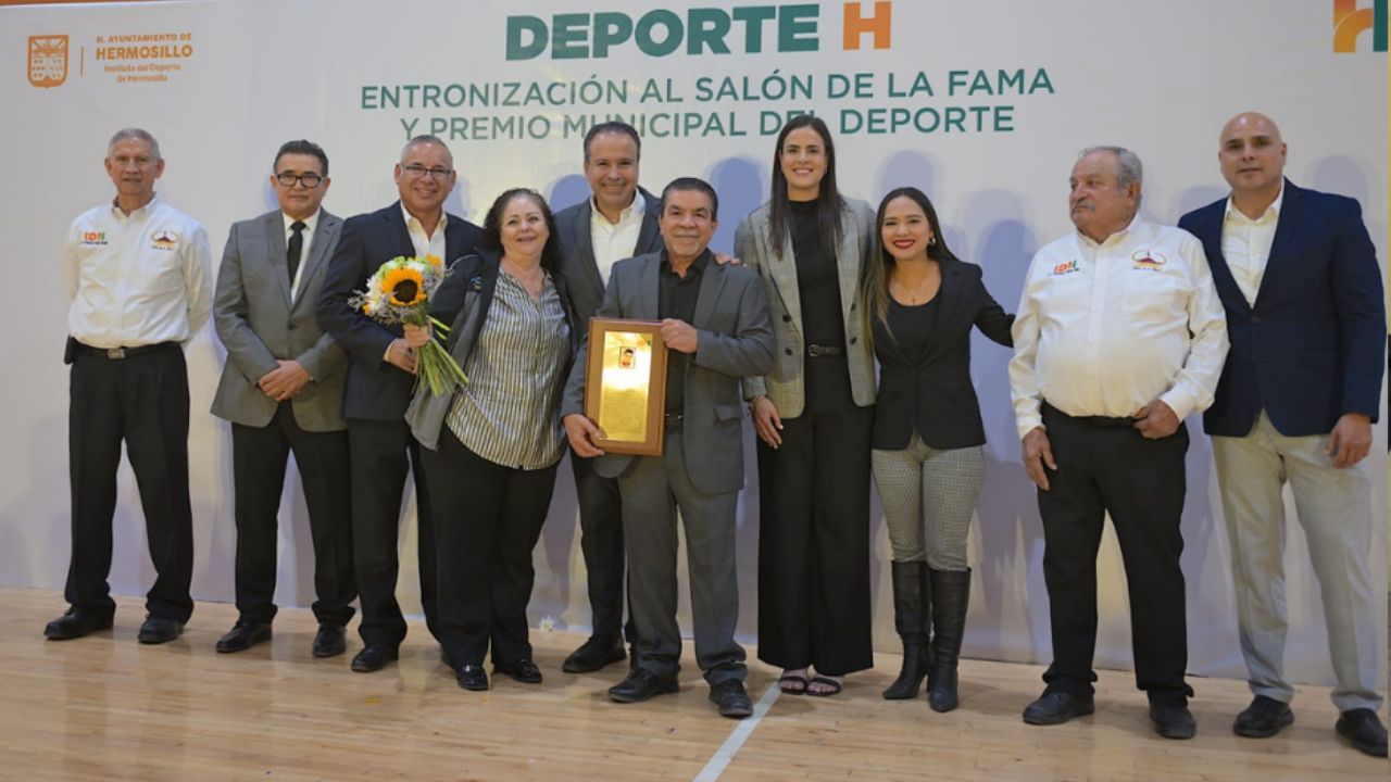 Hermosillo: Entrega alcalde Antonio ‘Toño’ Astiazarán Premio Municipal del Deporte 2025