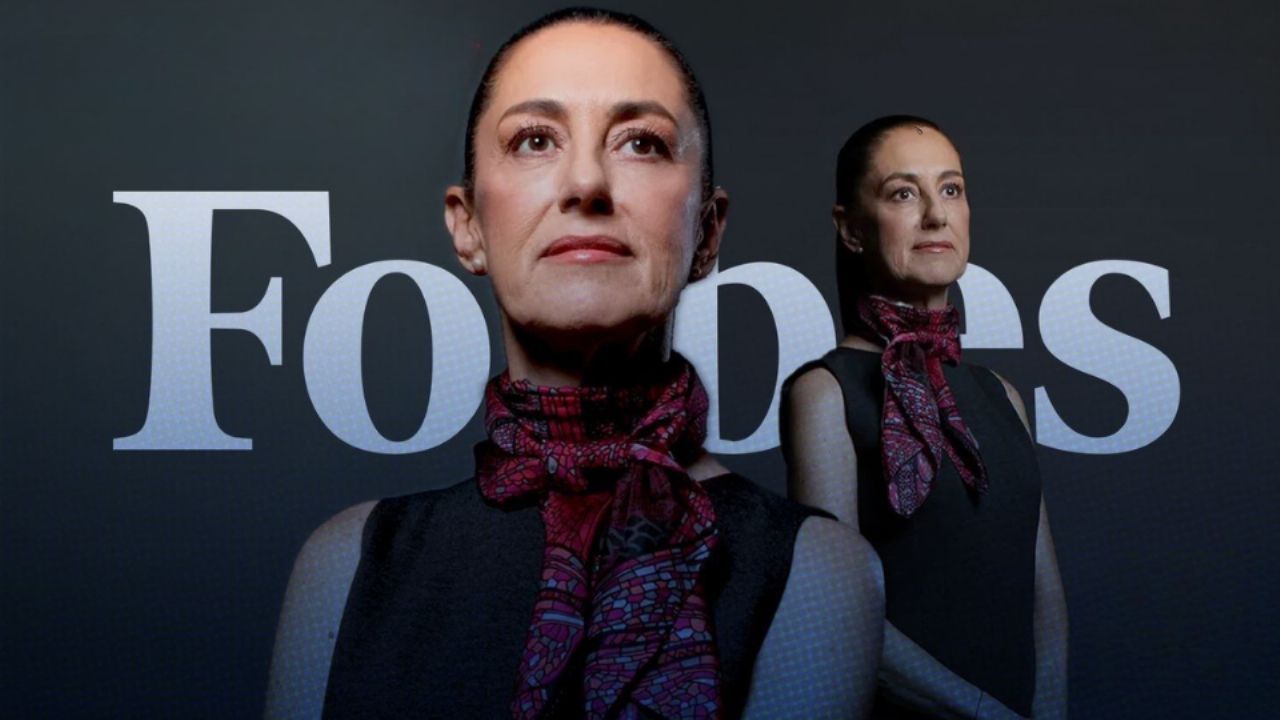 Claudia Sheinbaum es colocada como la quinta mujer más poderosa del mundo, según Forbes