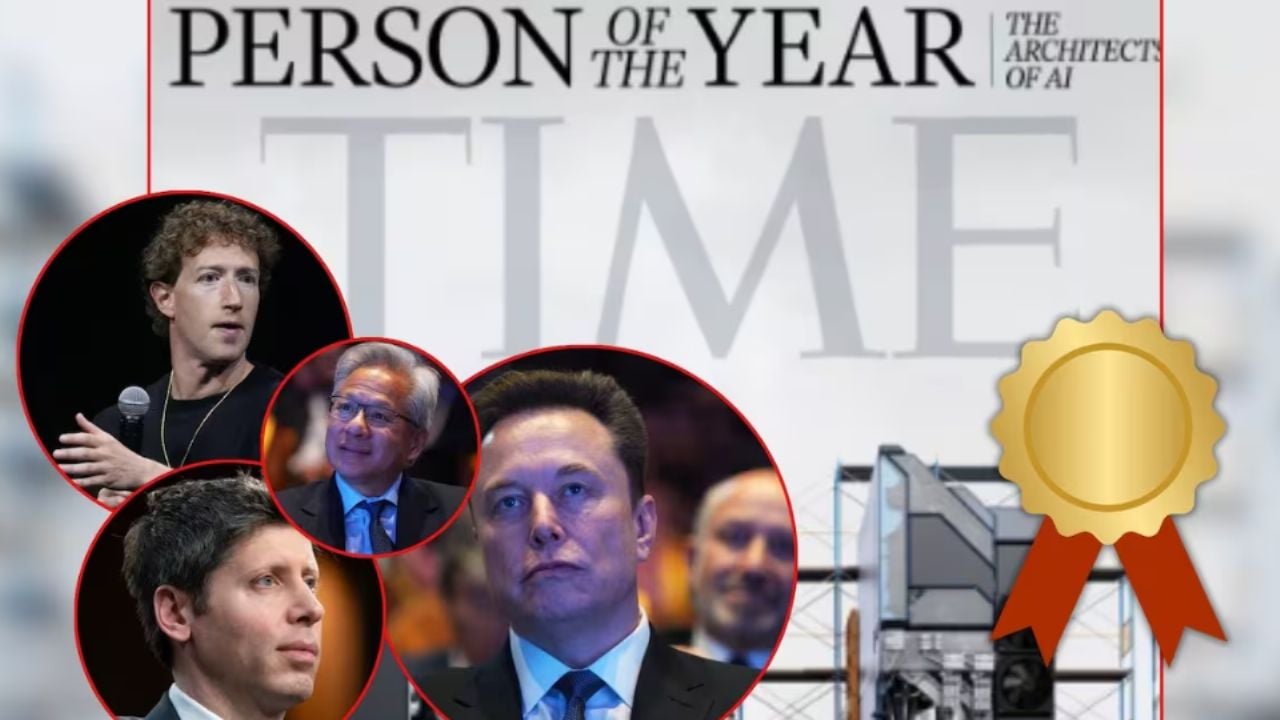 Revista TIME nombra a los “arquitectos de la Inteligencia Artificial” como ‘Persona del Año’