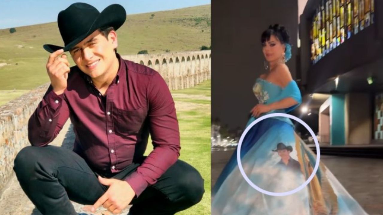 Maribel Guardia conmueve con vestido guadalupano que incluye el rostro de su hijo, Julián Figueroa